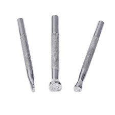 3 Pack Leather Stamps Leather Stamping Tool for Leather Working Leather Crafting picture