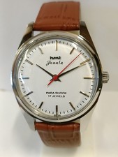 REFURBISHED HMT JANATA 17J WINDING WHITE DIAL 0231 INDIA MEN'S WORKING picture