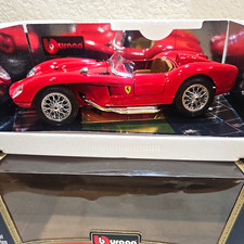 Bburago 1:18 Ferrari 250 Testa Rossa 1957 Diecast Model Car Red w/ Case picture