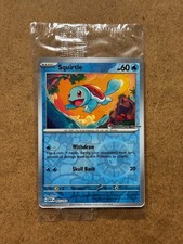 SEALED  Squirtle - Pokemon Center Exclusive 007/165 Pokemon TCG Promo picture