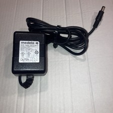 black Medela AC/DC power adapter (Model U090100D31, Part No. 09207010) picture