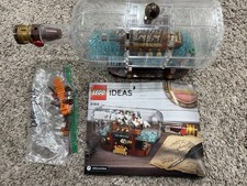 LEGO Ideas Ship in a Bottle 21313 Set Complete No box and instructions - USED picture