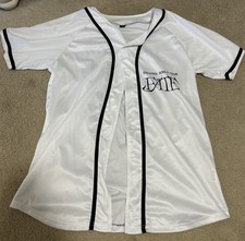 Unofficial ENHYPEN World Tour FATE Jungwon 04 White Button-Up Jersey Music picture