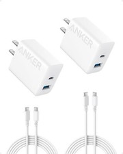 Anker iPhone 16 Charger, Anker USB C Charger Block, 2-Pack 20W Fast Wall Charger picture