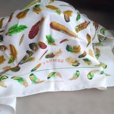HERMES Carre 90 PLUMES Silk Scarf picture