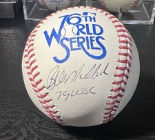 BILL MADLOCK Signed Official OML 1979 World Series Baseball Pirates 