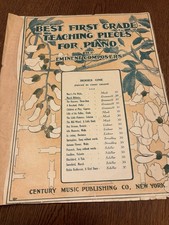Antique 1909 Piano Sheet Music – Marche Militaire M. Greenwald – Century MusicB1 picture