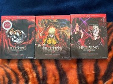 Hellsing Ultimate Blu-ray DVD Slipcovers Vol. I-X FUNimation Incomplete picture