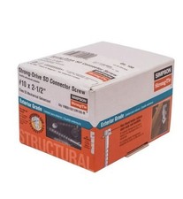 (200) Simpson Strong-Tie #10 x 2-1/2 SD Structural-Connector Screw, 200 Count picture