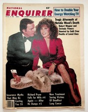 National Enquirer February 16 1982 Robert Wagner Natalie Wood Stefanie Powers picture