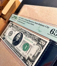 Fr. 2051-J 1928A $20 Federal Reserve Note KANSAS CITY 