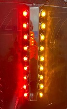 Universal UnderMirror Light Bars 18 Light Holes 3/4 inch per side BARS & LIGHTS picture