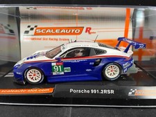 SC-6253R SCALEAUTO PORSCHE 991.2 RSR GT3 ROTHMANS RACING #91   1:32 SLOT CAR picture
