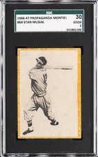 1946-47 PROPAGANDA MONTIEL #64 STAN MUSIAL SGC 2 picture
