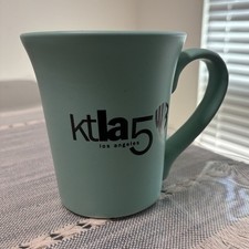 Vintage 1997 KTLA 5 WB Los Angeles Coffee Mug TV Station Promo Made USA picture