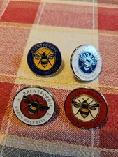 BRENTFORD FC Set of 4 Badges picture