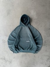 Vintage 90s Faded Distressed Green Carhartt Hoodie Size Large picture
