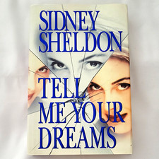 Sidney Sheldon Tell Me Your Dreams Hardcover 1998 William Morrow Large Type DJ picture