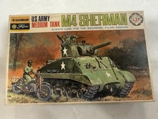 Bachmann Fujimi US Army Medium Tank M4 Sherman 1/76 #0762 -  picture