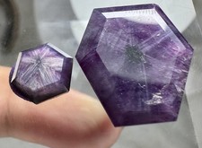 35 CT ,Beautiful Natural Purplish Pink Color Sapphire Trapiche peices @ PAK picture
