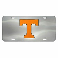 Tennessee Volunteers NCAA Chrome Die Cast License Plate picture