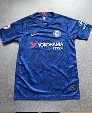Nike Chelsea FC Jersey Youth Large Boys Christian Pulisic #22 2019-20 Home Kit B picture