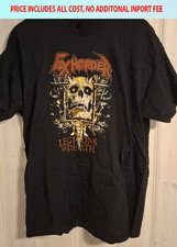 Vintage Exhorder Band Legions Of Death Black S-5XL Concert Shirt picture
