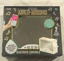 love ellie Multi-Mirror Bluetooth Water-Resistant Portable Speaker White 90346 picture
