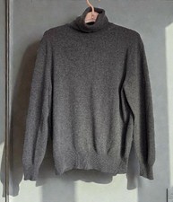 Theory Pristelle 100% Cashmere Turtleneck Sweater Gray Women’s Petite XS picture