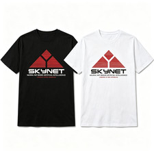 SKYNET Neural Net Based Artificial Intelligence Logo Graphic T‑Shirt SIZE S‑5XL picture