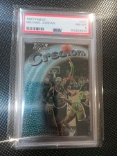 1997-98 Topps Finest Uncommon Silver Michael Jordan Creators #287 PSA 8 🔥🔥🔥 picture