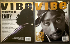 VIBE Magazine May 1997, Nov 1996, Notorious B.I.G.-& Tupac Shakur-Very Rare picture