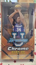 2022-23 Bowman University Chrome Hobby Pack - 1 PACK  - Wemby, Clark  AUTO? picture