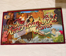 American Girl The American Girls Game Trivia Board Game w/ Trivia & Trade Cards picture
