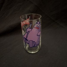 Vintage 1977 McDonaldland Grimace Action Series Collectors Glass  picture