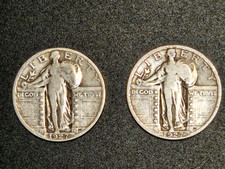 1927 STANDING LIBERTY QUARTER (2ea SOLD SEPERATLEY) picture
