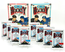 1991-1992 Upper Deck NHL Hockey (8) Eight Factory Sealed Packs Series 1 / 2 ENG picture