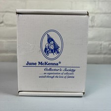 June McKenna The Toy Maker 1998 Collector’s Society Santa Mug w Original Box picture