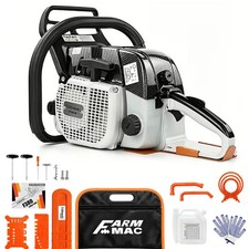 72cc Gas Chainsaw Power Head Compatible with MS381 MS380 038 without Bar Chain picture