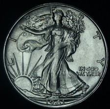 1941-S Liberty Walking Half Dollar BU ~ 26469 picture