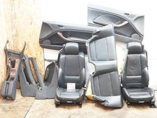01-06 BMW 3 Series E46 Convertible Seats Leather Console Door Panels Set OEM picture