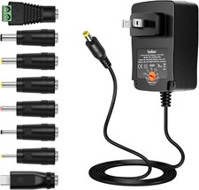 Belker 36W Universal 3V 4.5V 5V 6V 7.5V 9V 12V AC DC Adapter Power Supply...  picture