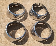 1964 IMPERIAL HEADLIGHT BEZEL ASSEMBLY VGC Factory Original ( set of 4 ) USED picture