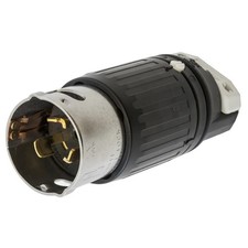 Hubbell CS8365C 50A, 3-Phase Delta 250V AC, 3P, 4W Non NEMA, Male Locking Plug picture