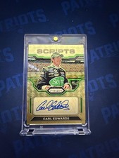 Carl Edwards 1/1 Gold Panini Scripts picture