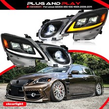 1Set LED Headlights For Lexus GS300 350 430 450h 2006-2011 Fashion Front Lamps picture