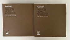 PANTONE Fashion Home + Interiors FHI Color Specifier & Guide Vol 1 & 2 Used picture