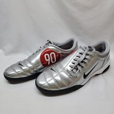 Nike Total 90 3 SP Soccer Shoes Men Sz 11.5 #HJ9351-002 Metallic Silver / Black picture