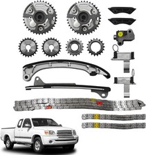 Blrack 1GR-FE Timing Chain Kit w/VVT Cam Phaser Fit for Toyota 4.0L V6 picture