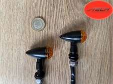 Aluminium Mini LED Indicators. 1 Pair. Great Quality. Retro.Classic.Micro Bullet picture